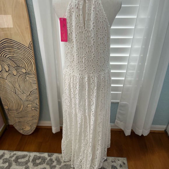 NWT Lilly Pulitzer Beccalyn Eyelet Maxi Dress - Picture 4 of 8